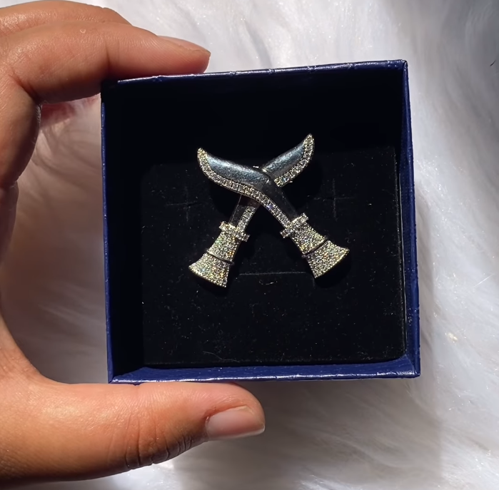 Khukuri Brooch