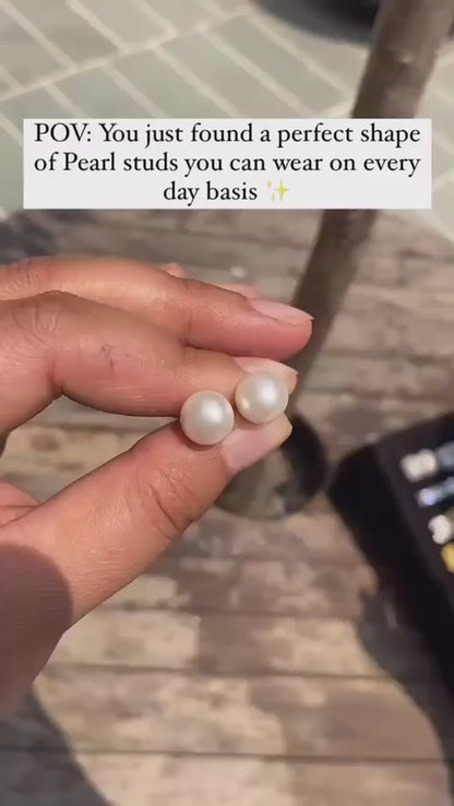 Pearl hoops